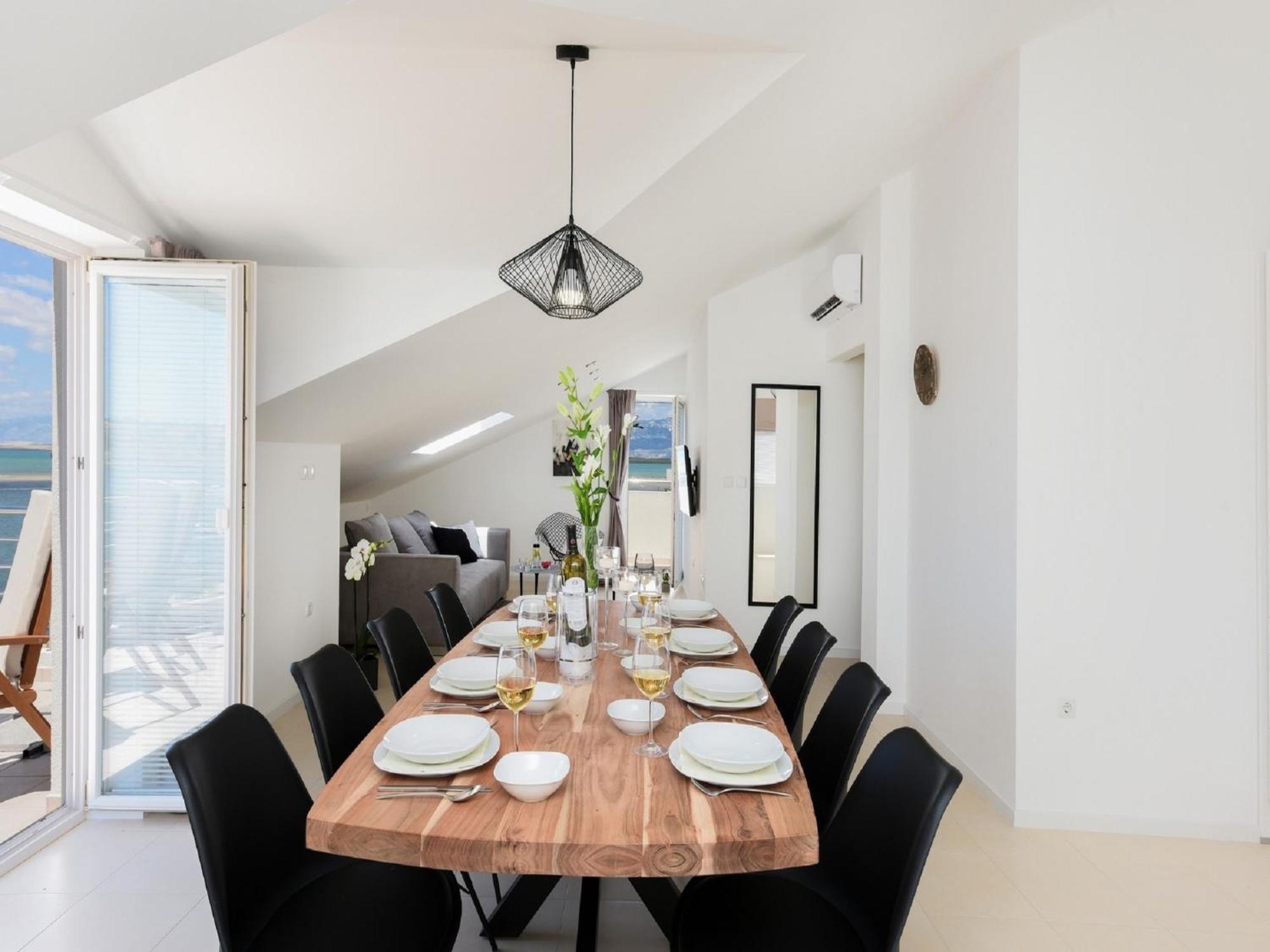 Modern Villa in Nin with Terrace Exterior foto